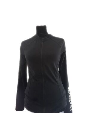 Hurley Black Women's Long Sleeve Performance Top with Sleeve Logo